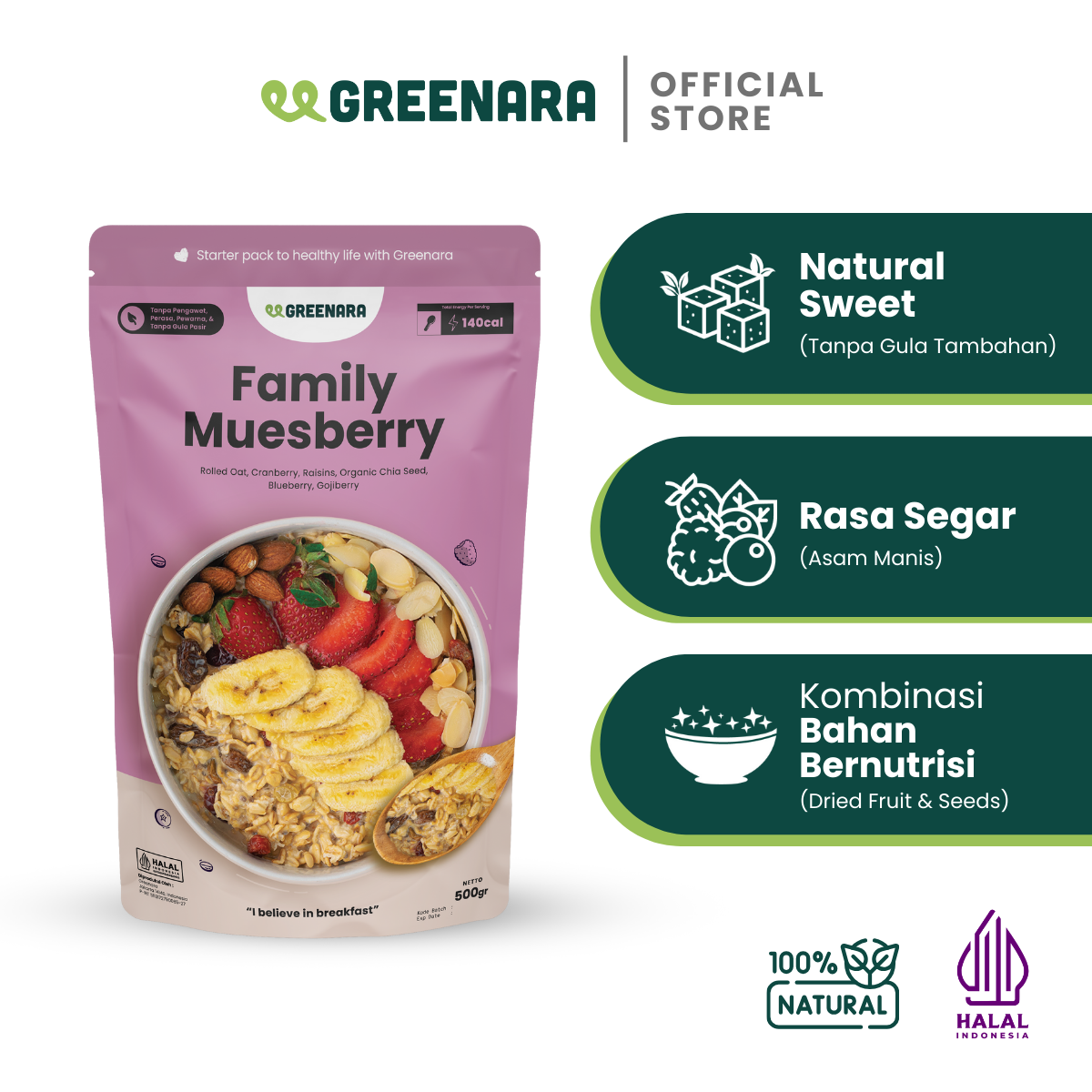 Family Muesberry / Sarapan Sehat