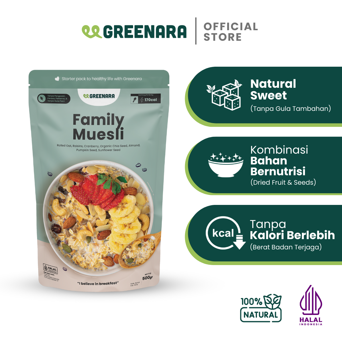 Family Muesli / Sarapan Sehat