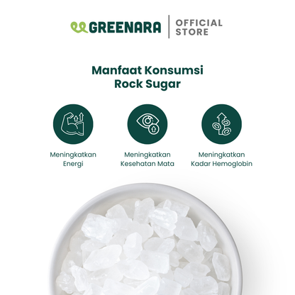 Gula Batu Alami 500gr / Natural Rock Sugar 500 gram