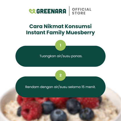 Instant Family Muesberry / Sarapan Sehat