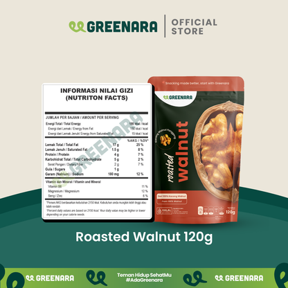 Roasted Walnut / Kacang Kenari Panggang
