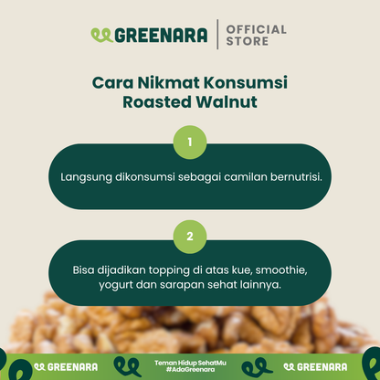 Roasted Walnut / Kacang Kenari Panggang