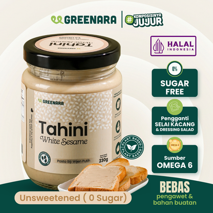 Tahini Putih Biji Wijen / Selai Wijen