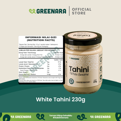 Tahini Putih Biji Wijen / Selai Wijen