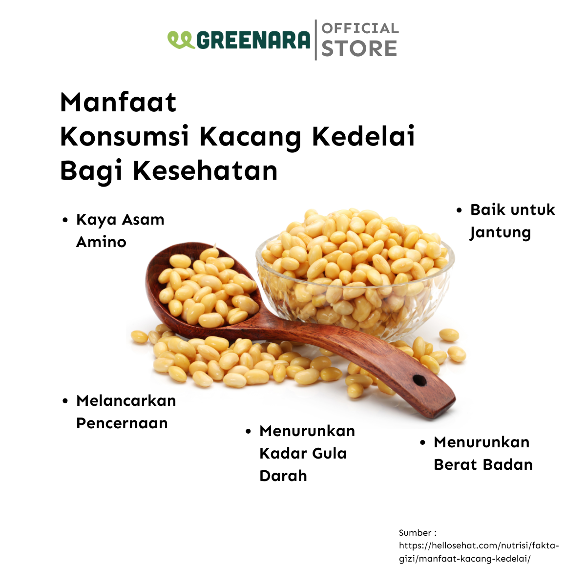 Kacang Kedelai / Organic Soy Bean