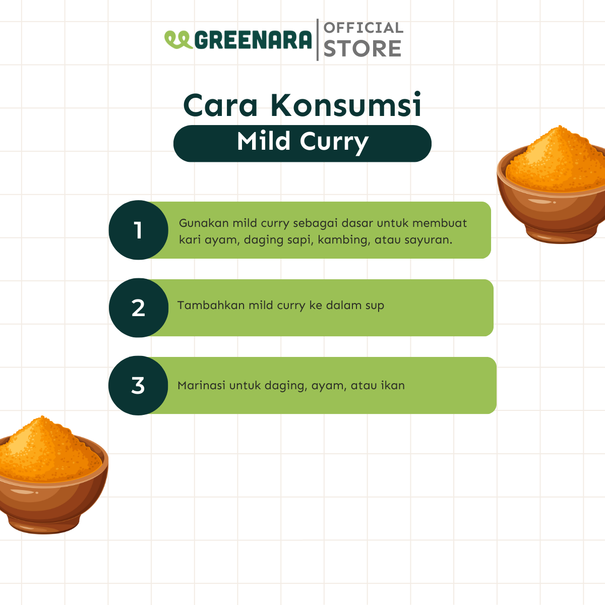 Kari Bubuk / Ground Mild Curry