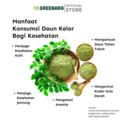 Daun Kelor Bubuk / Moringa Food Powder