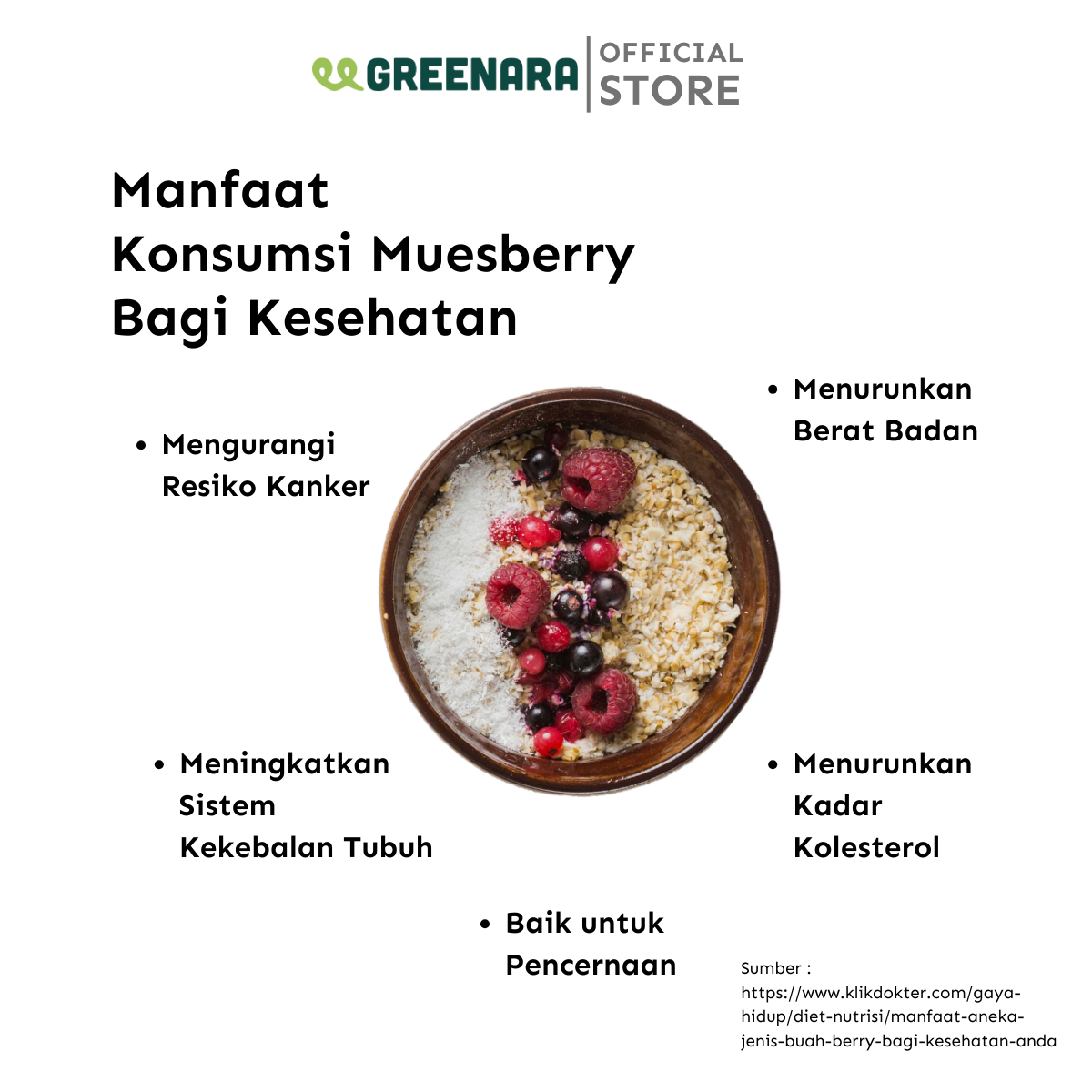 Instant Family Muesberry / Sarapan Sehat