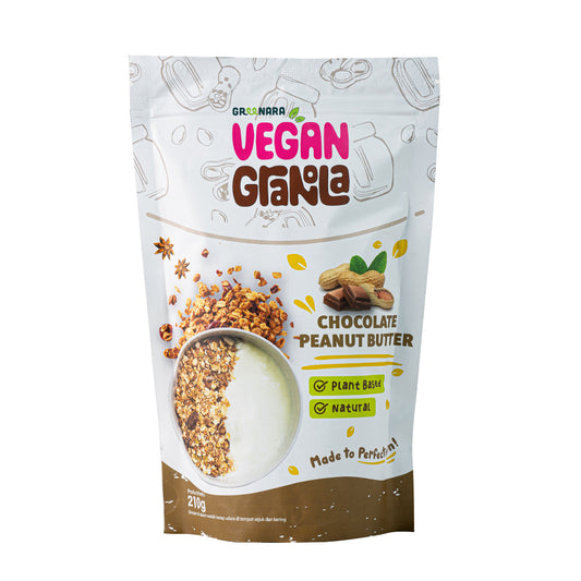 Vegan Granola Peanut Butter / Granola Kacang