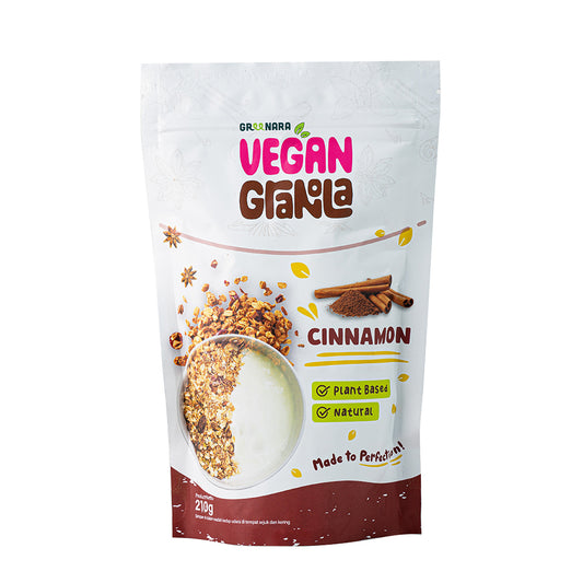 Vegan Granola Cinnamon / Granola Kayu Manis