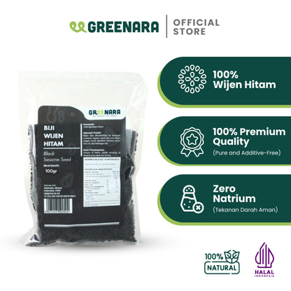Greenara Wijen Hitam 100gr