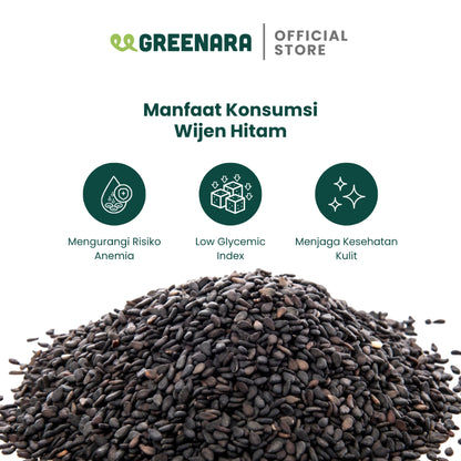 Greenara Wijen Hitam 100gr
