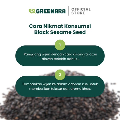 Greenara Wijen Hitam 1kg