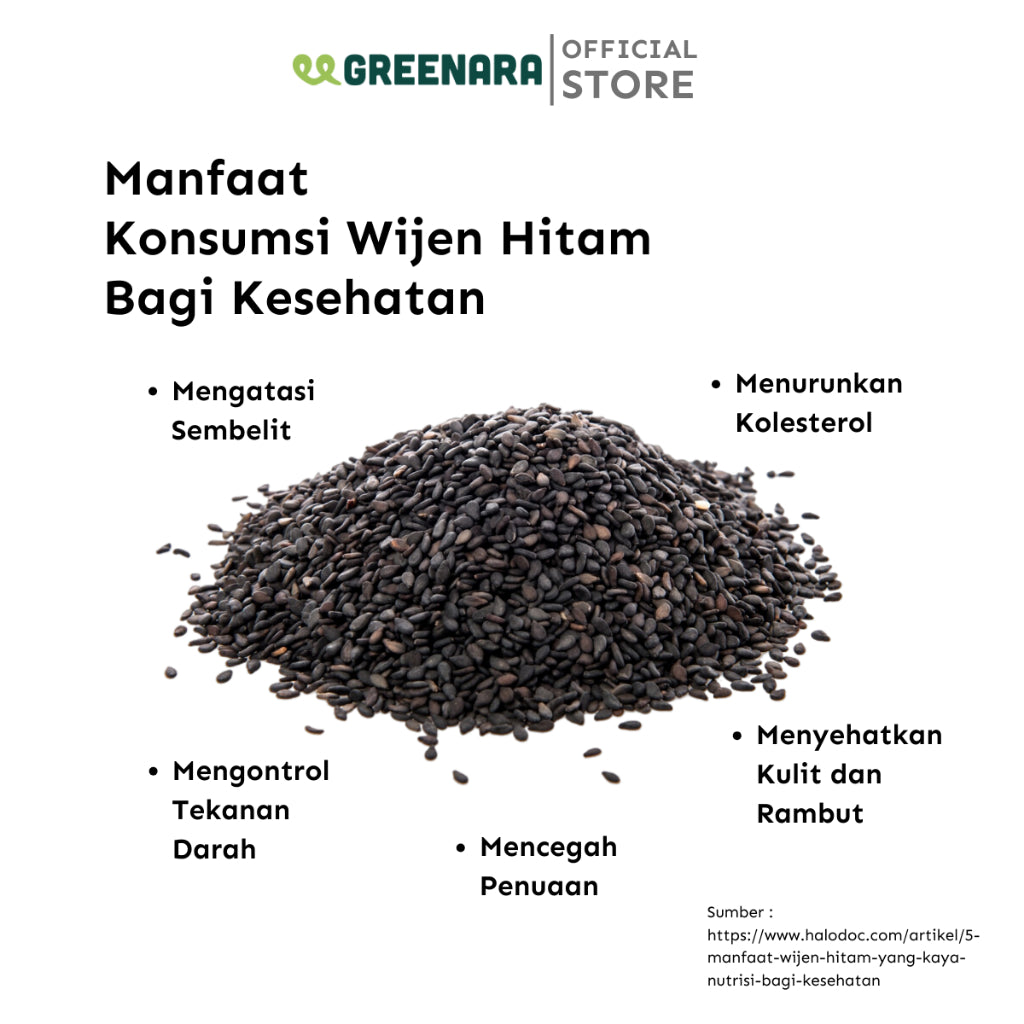 Greenara Wijen Hitam 250gr