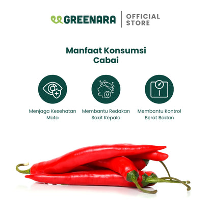 Greenara Cabe Bubuk Halus 45gr / Cabai Giling