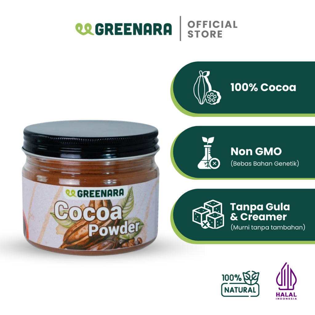 Greenara Cocoa Powder 150gr / Bubuk Coklat