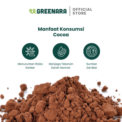 Greenara Cocoa Powder 150gr / Bubuk Coklat