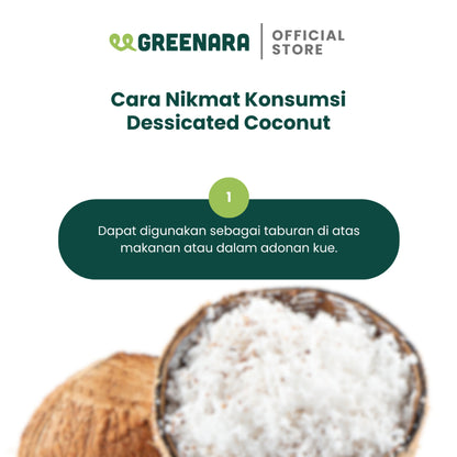 Greenara Kelapa Parut Kering Alami 1Kg