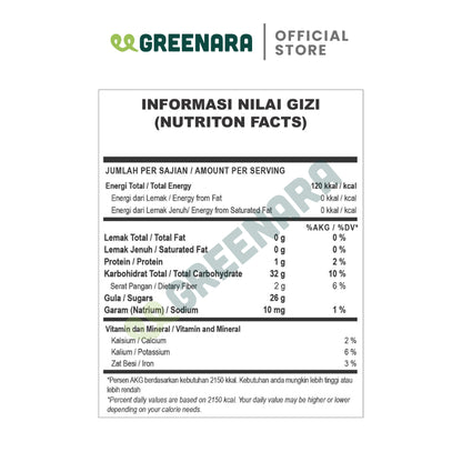 Greenara Dark Raisin USA 1kg / Kismis Hitam