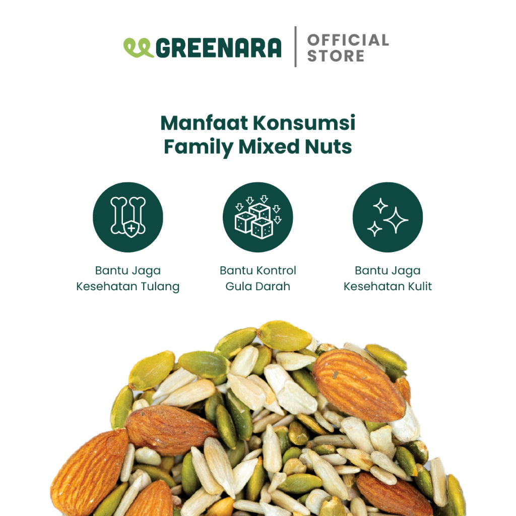Greenara Family Mixed Nuts 250gr