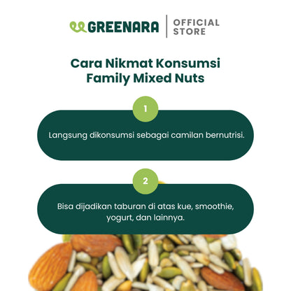 Greenara Family Mixed Nuts 250gr