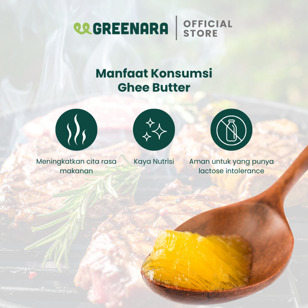 Greenara Ghee Grass Fed Clarified Butter 200gr