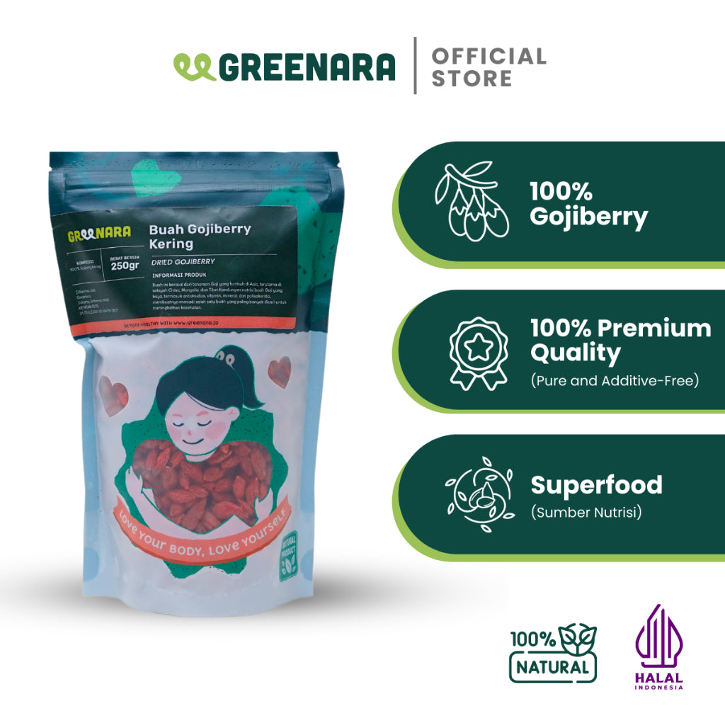 Greenara Gojiberry Kering 250gr