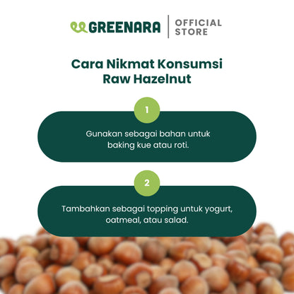 Greenara Kacang Hazel Mentah 1Kg