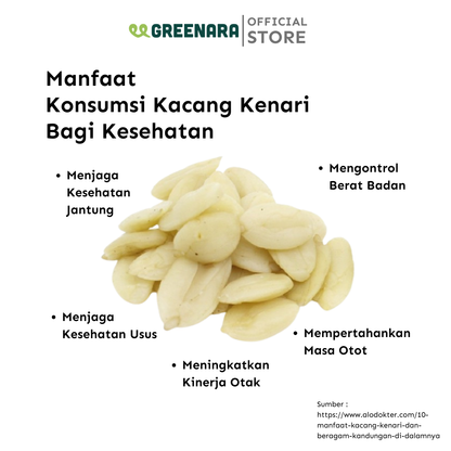 Kacang Kenari Mentah / Raw Kenari Nuts