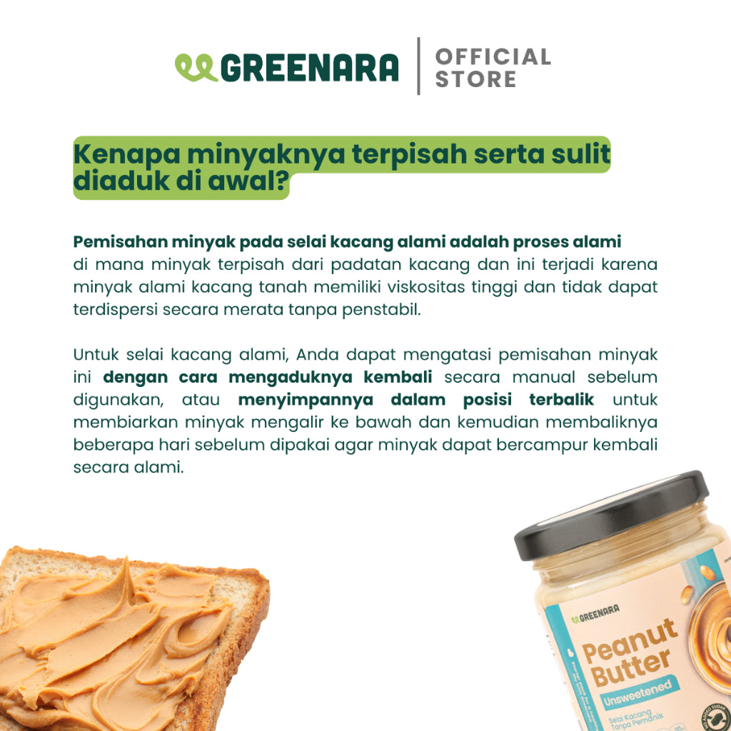 Greenara Selai Kacang Tawar (Original)