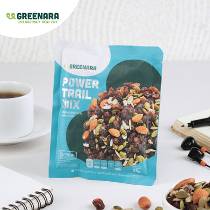 Greenara Snack Sehat Kemasan Individual / Pistachio / Almond / Mede / Walnut / Camilan Diet