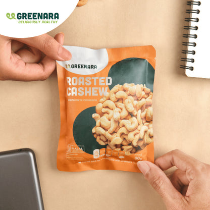 Greenara Snack Sehat Kemasan Individual / Pistachio / Almond / Mede / Walnut / Camilan Diet