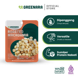 Greenara Snack Sehat Kemasan Individual / Pistachio / Almond / Mede / Walnut / Camilan Diet