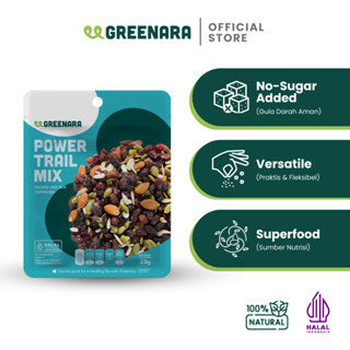Greenara Snack Sehat Kemasan Individual / Pistachio / Almond / Mede / Walnut / Camilan Diet
