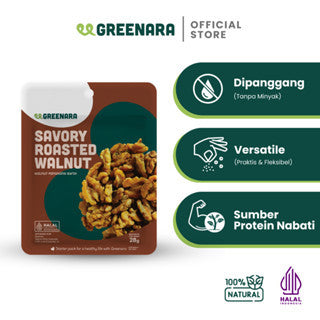 Greenara Snack Sehat Kemasan Individual / Pistachio / Almond / Mede / Walnut / Camilan Diet