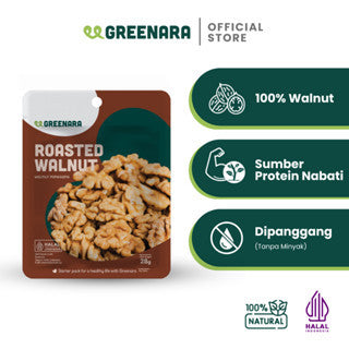 Greenara Snack Sehat Kemasan Individual / Pistachio / Almond / Mede / Walnut / Camilan Diet