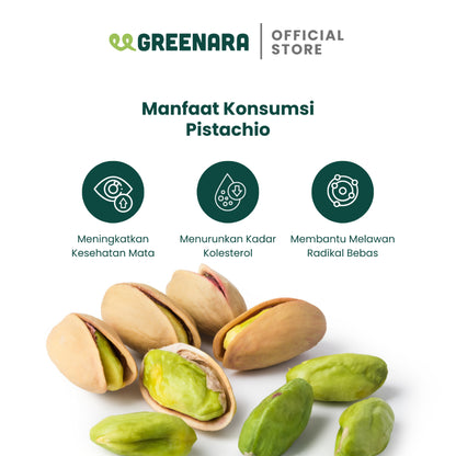 Greenara Kacang Pistachio Kupas 1kg / Pistachio Kernel