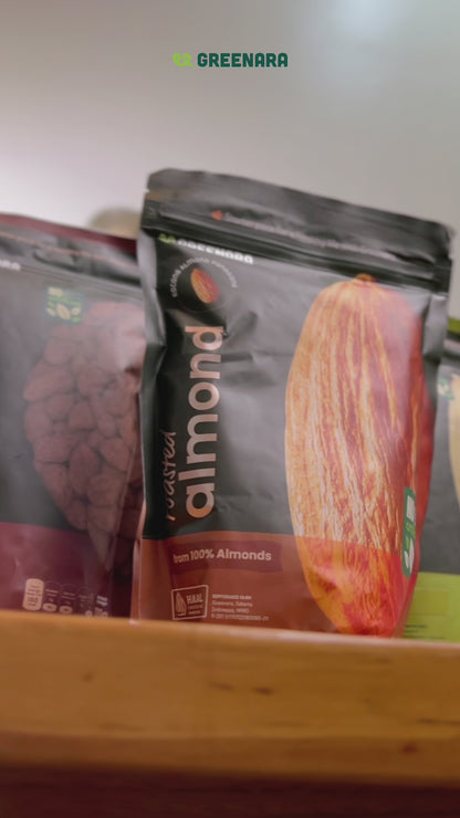 Kacang Almond Panggang Utuh