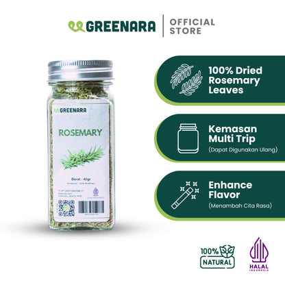 Greenara Daun Rosemary Kering 40gr