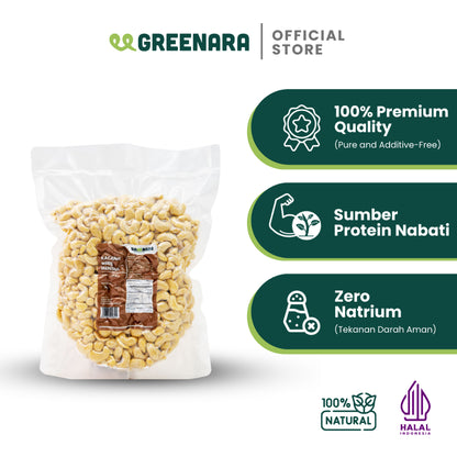 Greenara Kacang Mede Mentah 1kg / Raw Cashew