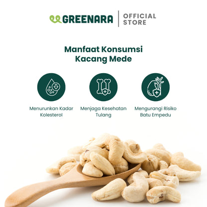 Greenara Kacang Mede Mentah 1kg / Raw Cashew
