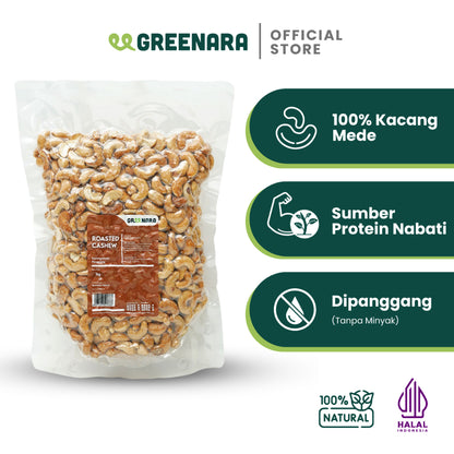 Greenara Kacang Mede Panggang 1kg / Roasted Cashew