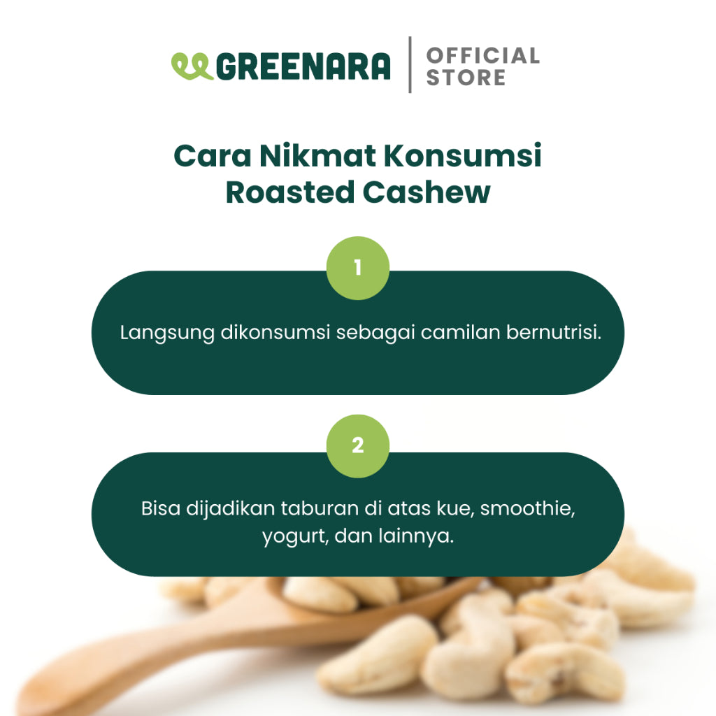Greenara Kacang Mede Panggang 250gr / Roasted Cashew