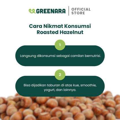 Greenara Kacang Hazel Panggang 1Kg