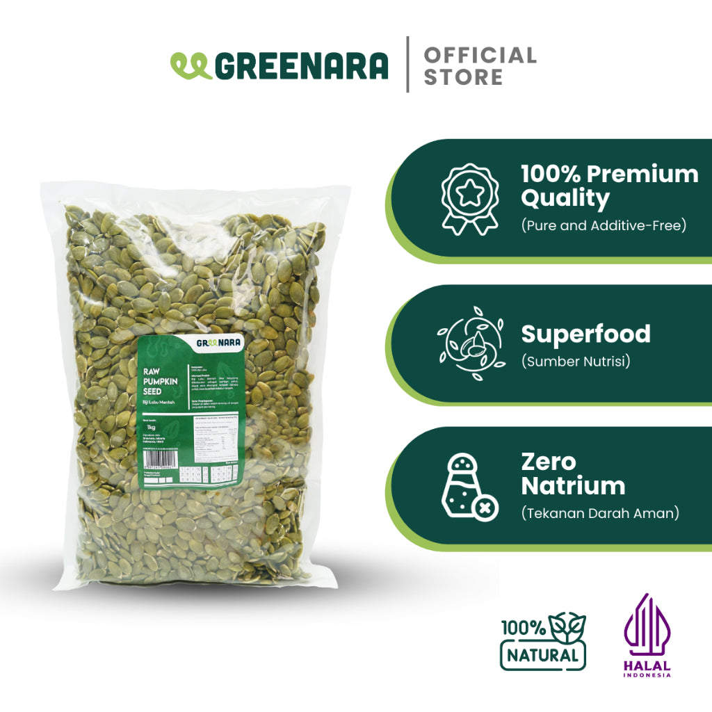 Greenara Biji Labu Mentah 1Kg
