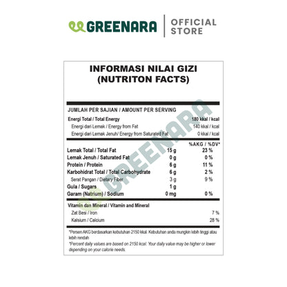 Greenara Natural Sunflower Seed 1Kg / Kuaci Kupas (Mentah)