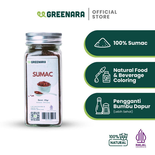 Greenara - Sumac Bubuk 65gr / Bubuk Sumac
