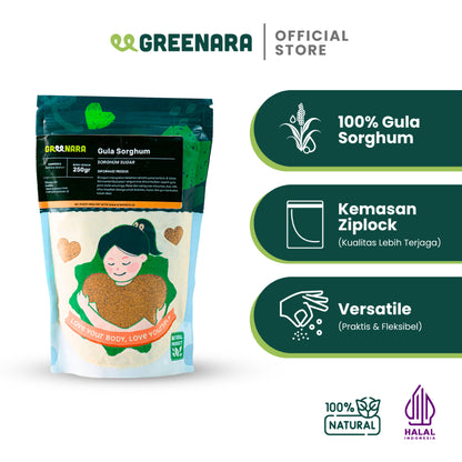 Greenara Pemanis Alami Gula Sorghum 250gr