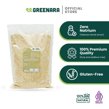 Greenara Quinoa Putih 1kg / White Quinoa
